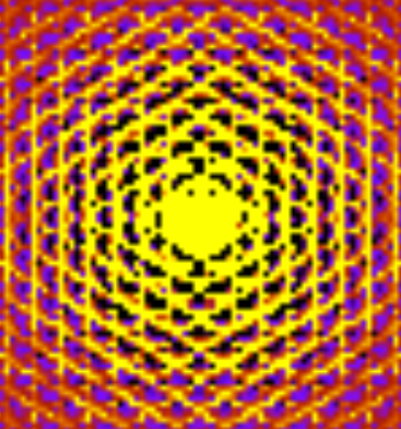 Charge density of a Coulomb impurity on graphene